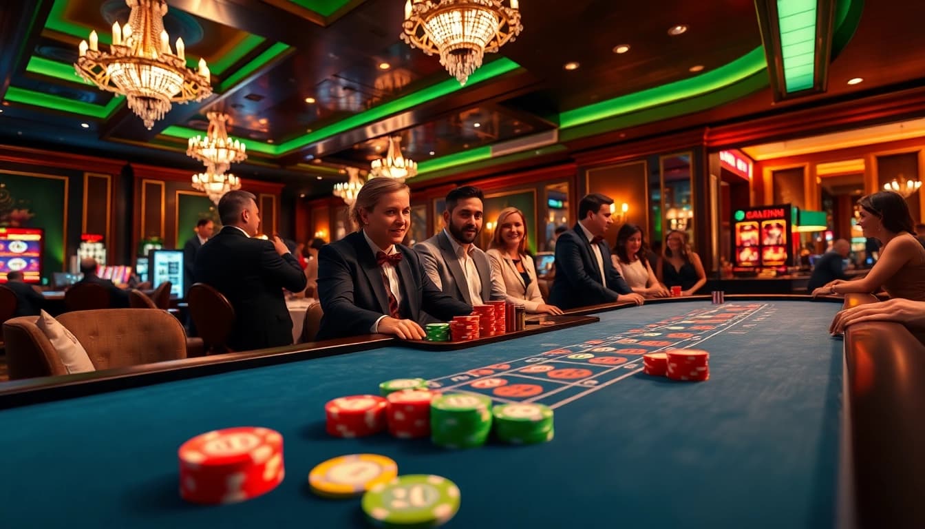 Aktivitas permainan poker dengan T0812 link yang menarik di kasino mewah.