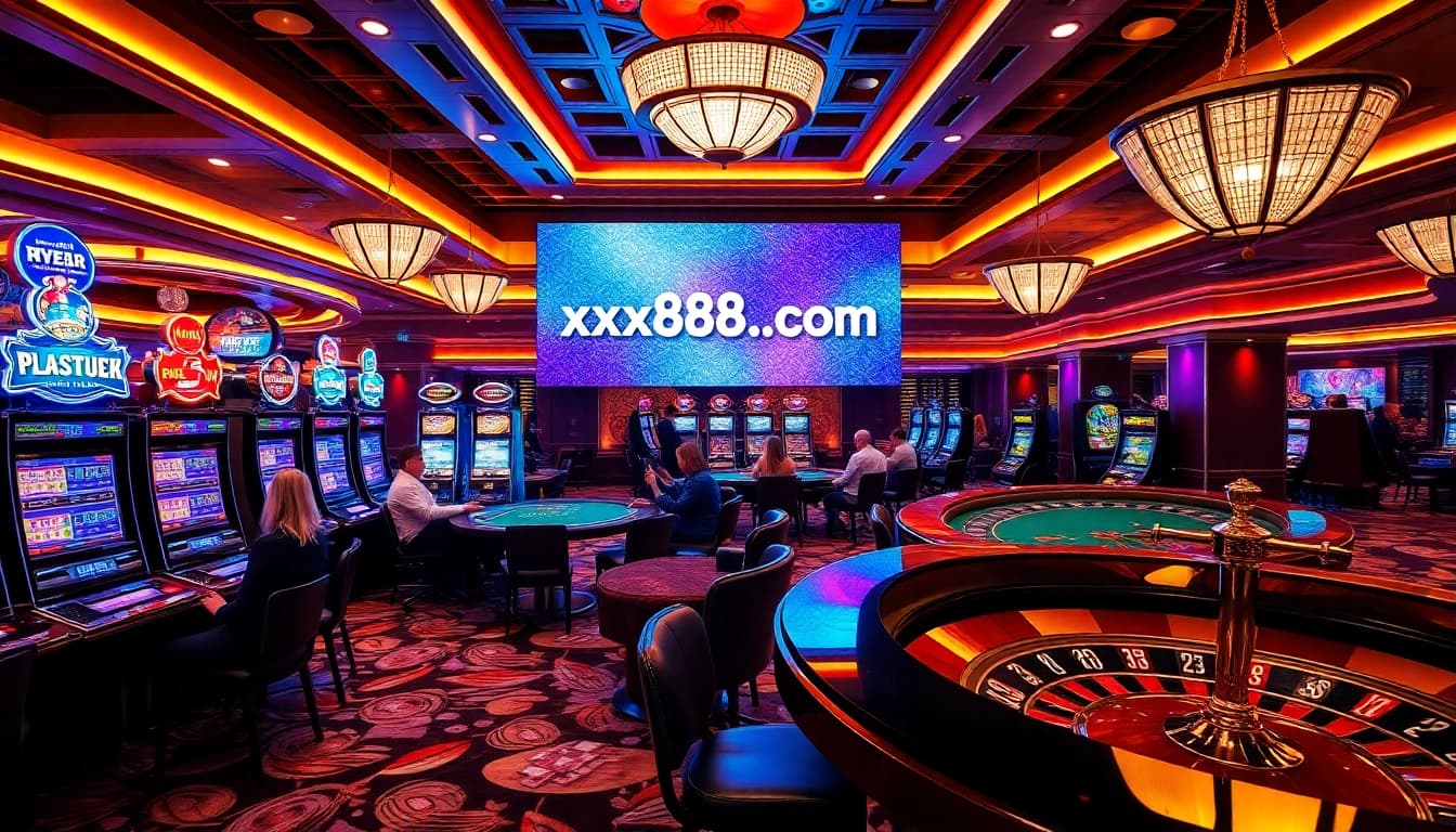 Experience thrilling action at https://xx88tv.com/ with vibrant casino tables and engaging slot machines.