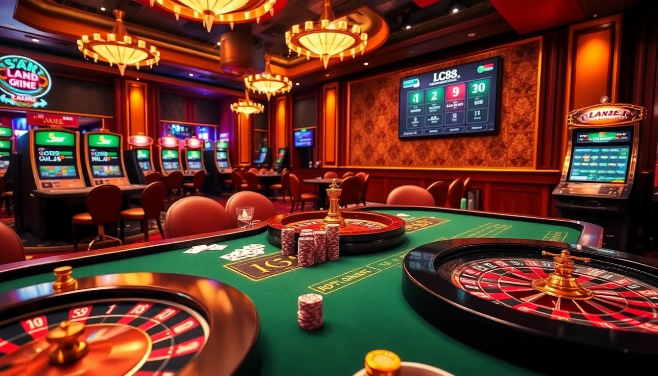 Experience the thrill of gambling at https://lc88x.com/ with luxurious tables and vibrant games.