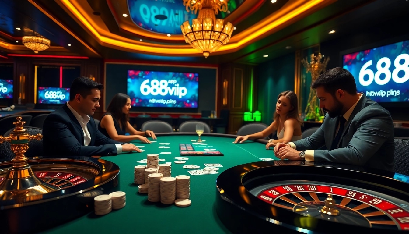 Experience the thrill of high-stakes gaming at https://68vip.plus/ with elegant poker and roulette.