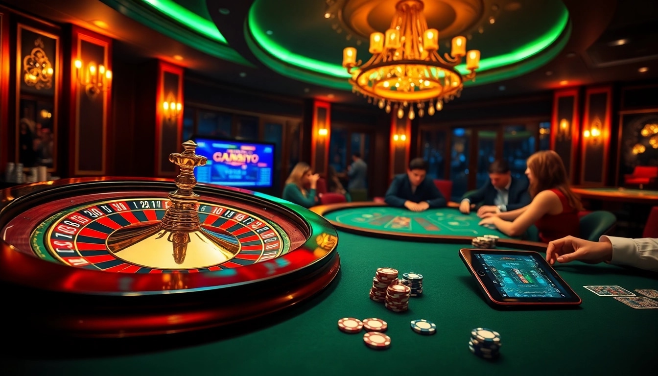 Play casino games with excitement at https://ok8386.mobi/, featuring luxury gaming tables and vibrant atmosphere.