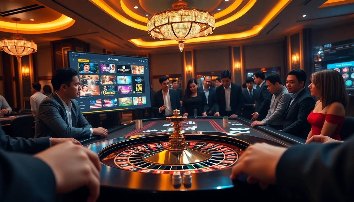 Experience the excitement of RR88 at a luxurious casino table, highlighting strategic gameplay.