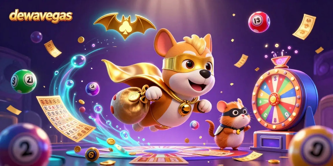 Experience high-stakes fun with dewavegas as you engage in live baccarat action surrounded by vibrant casino elements.