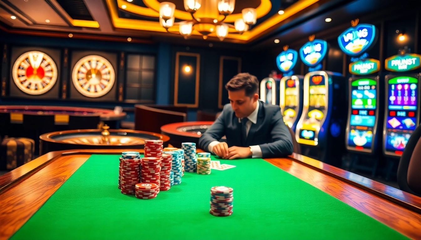 Experience thrilling gameplay at https://nk88net.com/ with vibrant casino tables and exciting roulette action.