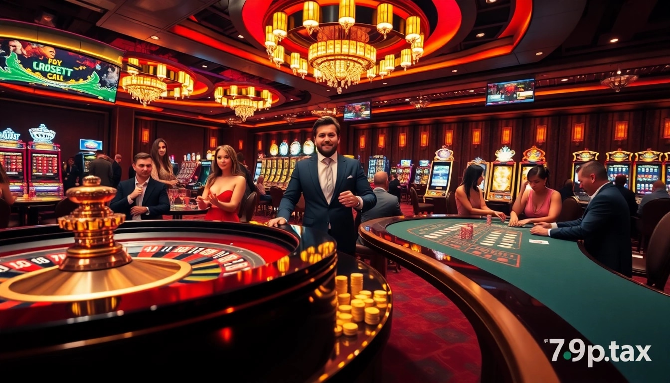 Experience thrilling games at 789p.tax with vibrant casino action featuring roulette and poker.