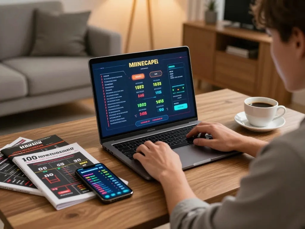 Relaxed player using uu88 for online gambling with strategic notes and a smartphone.