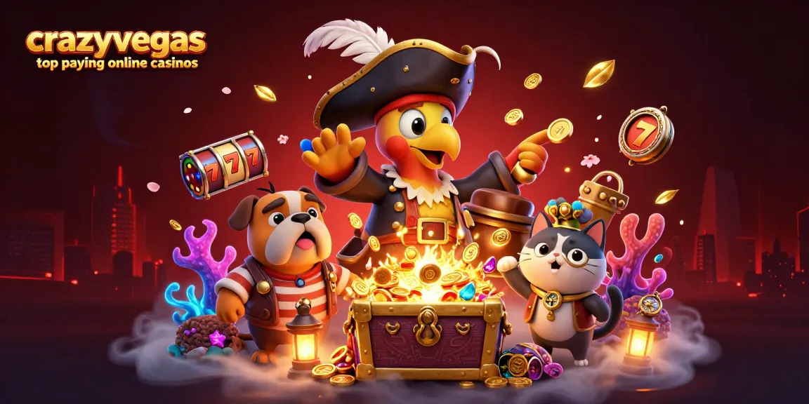 Experience the thrill at crazyvegas top paying online casinos with pirate-themed fun and exciting payouts.