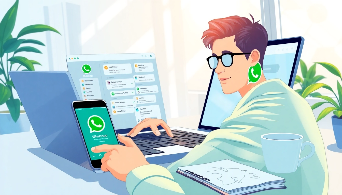 在现代工作场景中，使用快连VPN通过 WhatsApp Web 实现无缝沟通。
