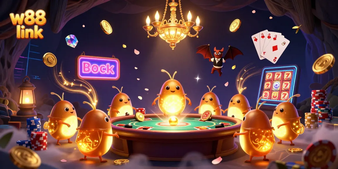 Illuminate your betting experience with the vibrant w88 link casino scene filled with action and excitement.