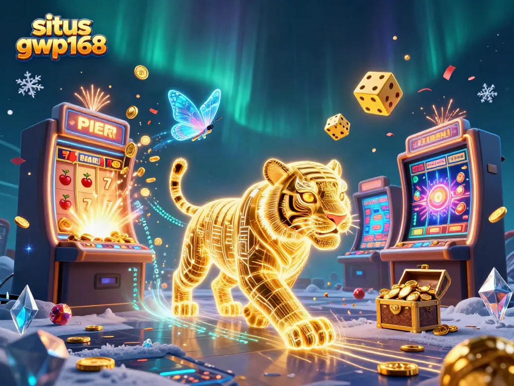 Menghadirkan pengalaman bermain di situs gwp168 dengan karakter harimau bercahaya dan mesin slot yang memukau.