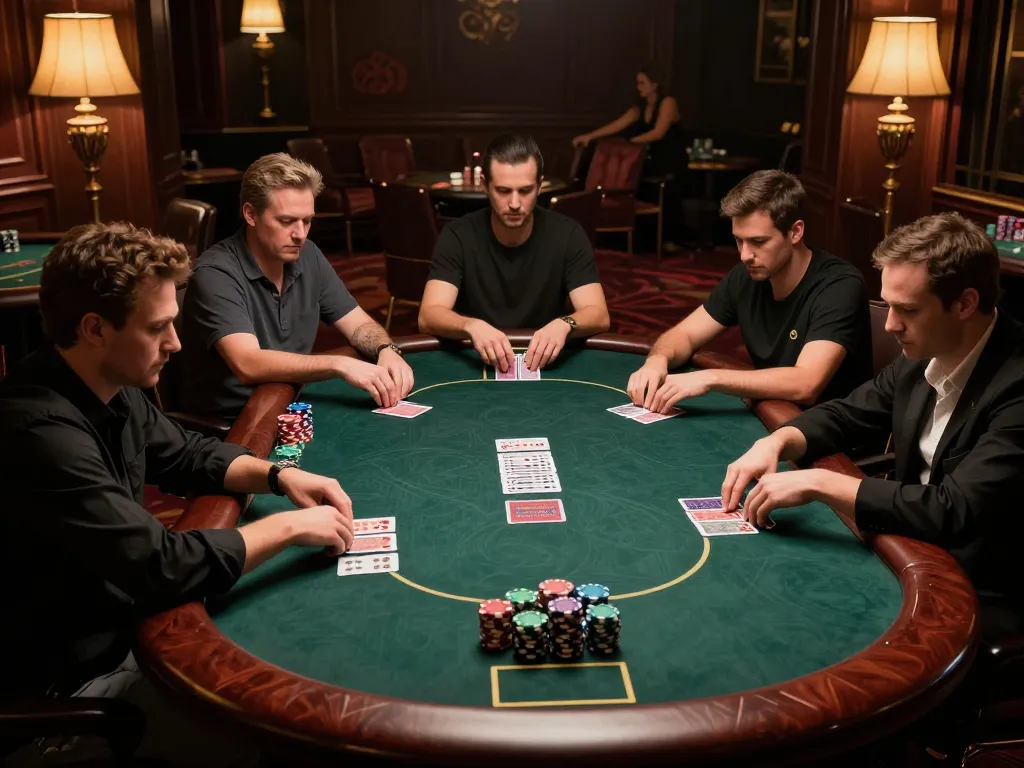 Rasakan aksi poker dengan taruhan tinggi di tante77 dengan pemain yang fokus pada strategi mereka.