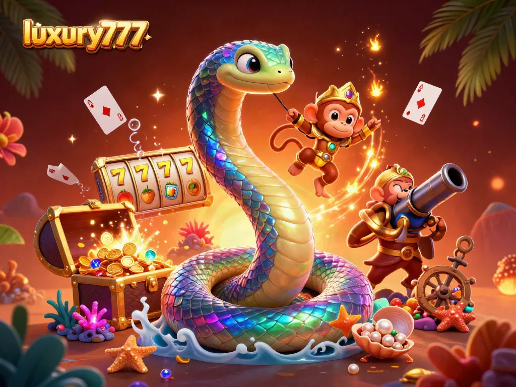 Experience thrilling 3D gaming visuals with luxury777 slot machines and vibrant colors.
