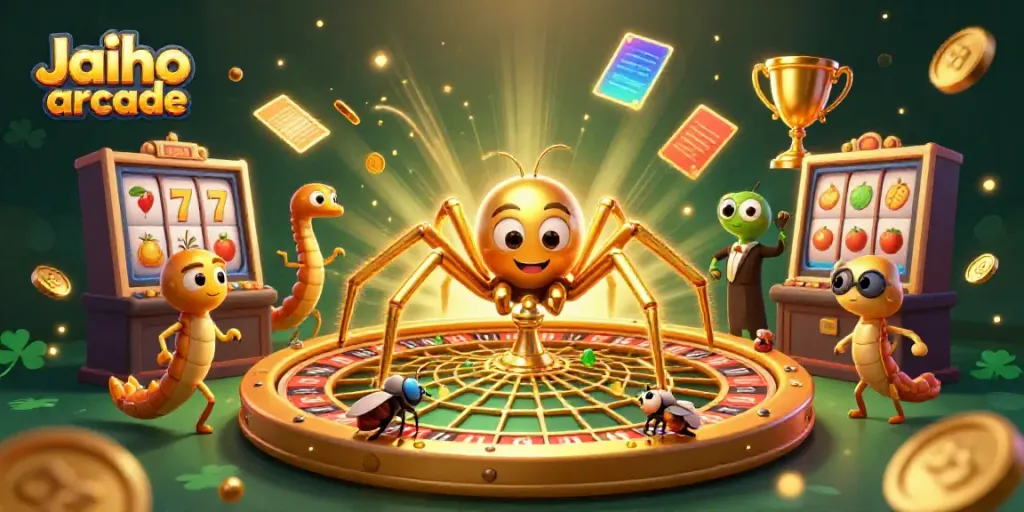 Experience thrilling gameplay with Jaiho arcade, featuring vibrant 3D slots and dynamic casino action.