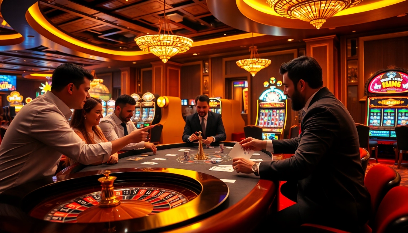 Experience the thrill of gambling at https://68vip.plus/ with high-stakes live dealer tables and vibrant slots in a luxurious casino setting.