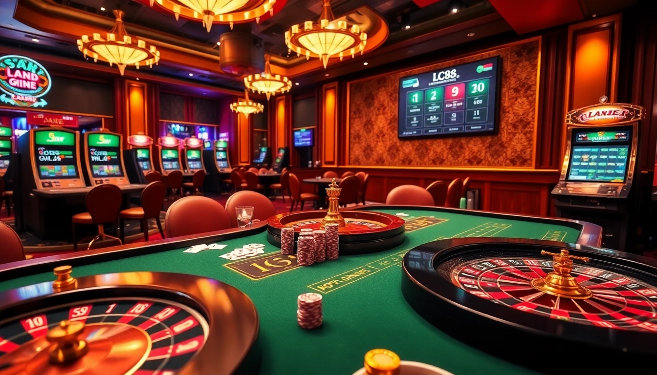 Experience the thrill of gambling at https://lc88x.com/ with luxurious tables and vibrant games.