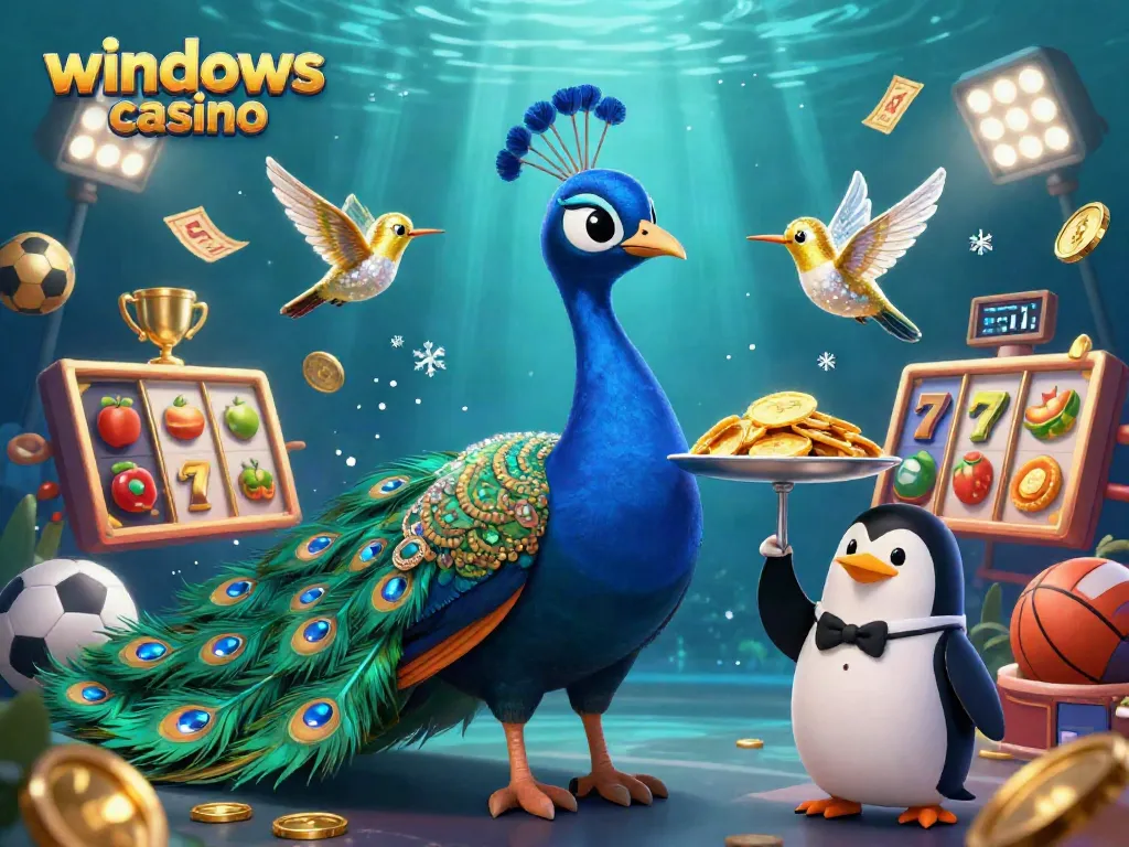 Experience thrilling gameplay at the windows casino with vibrant characters and dazzling elements.