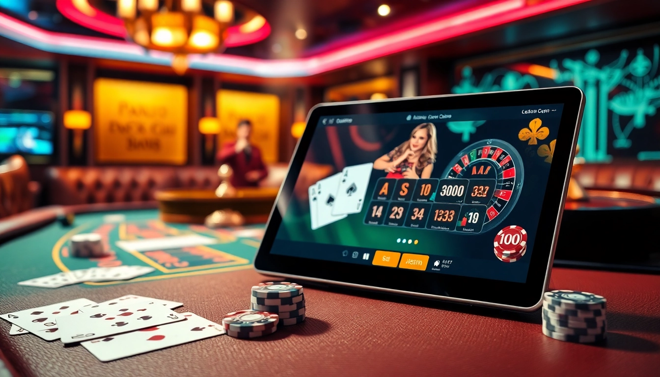 Register for 바이낸스 회원가입 at an exciting online casino setting.