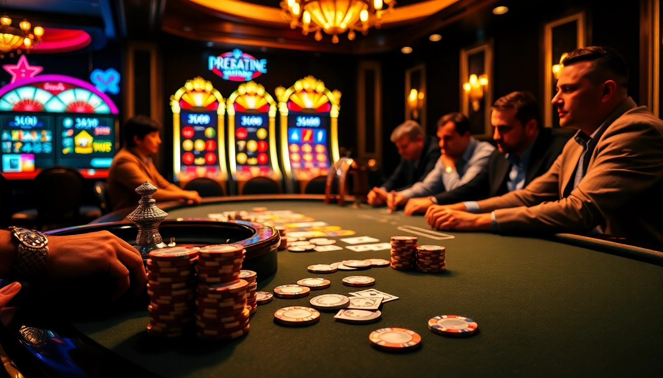 Experience thrilling games at https://789bet.events/ with vibrant casino visuals showcasing poker and roulette.