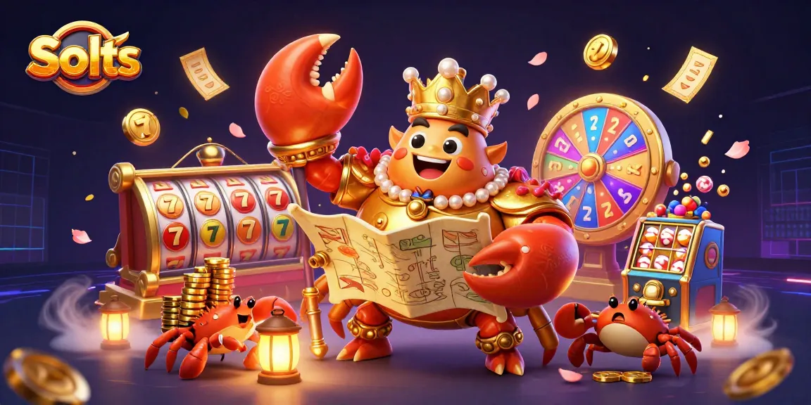 Spin the exciting Slots with vibrant symbols, golden jackpot counters, and money rain effect!