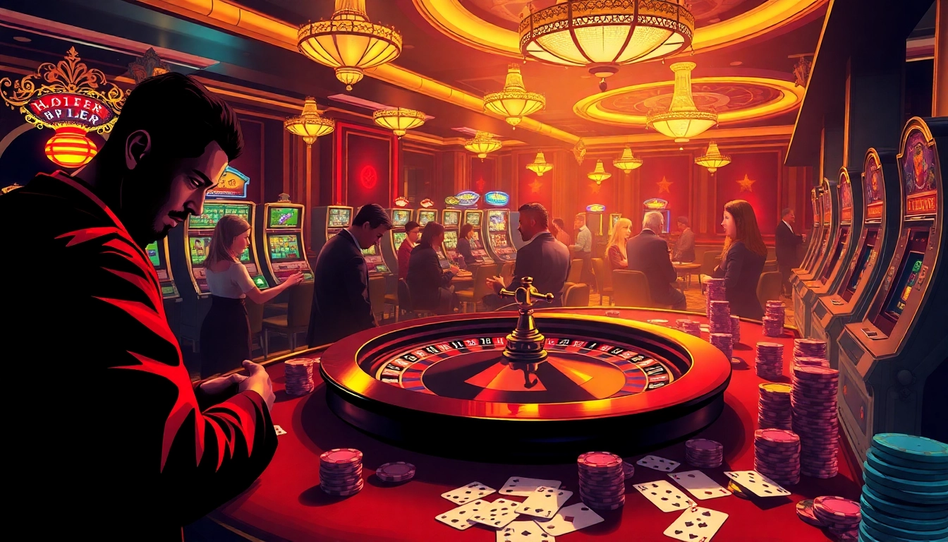 The hidden wiki reveals secrets as players engage in vibrant casino gambling activities.