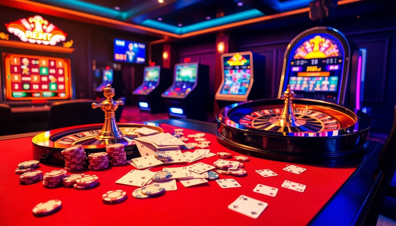 Experience the thrill of gambling with hitclub web on a luxurious casino table.