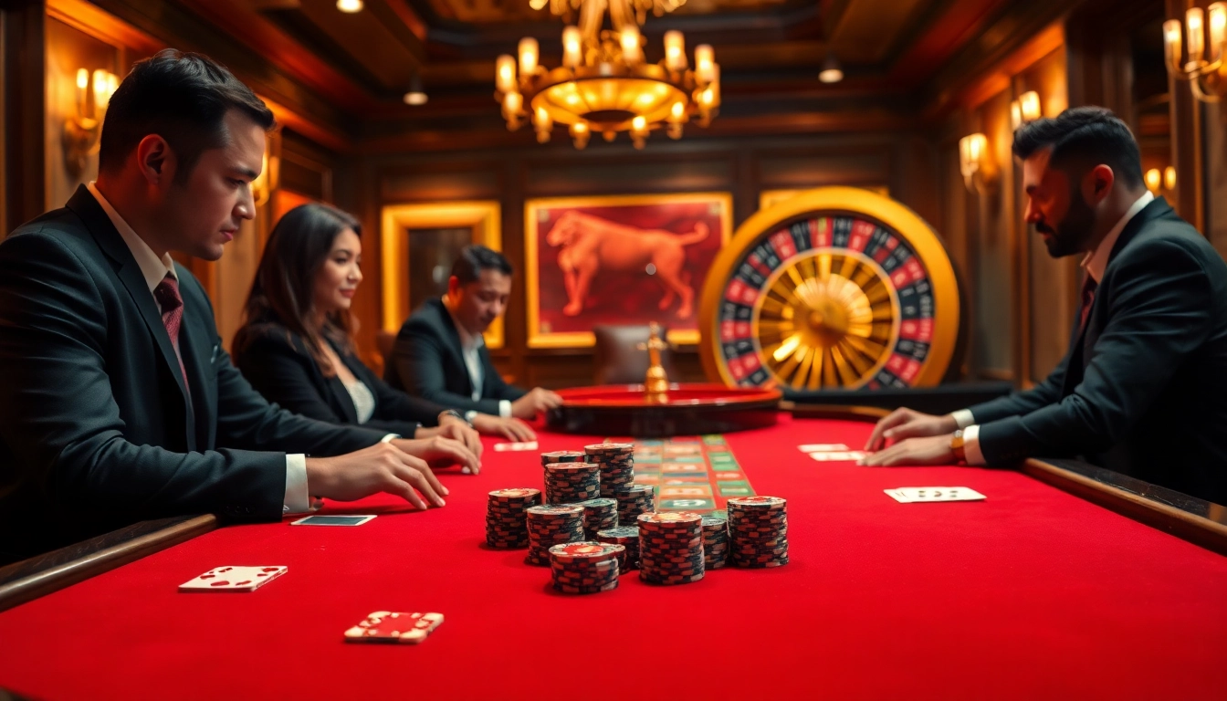 Experience the thrill of high-stakes poker at jun888's luxurious casino, where excitement blends with strategy.