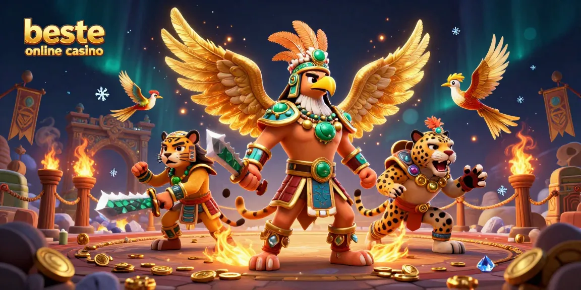 Experience the excitement of the beste online casino with our vibrant 3D gaming illustration.