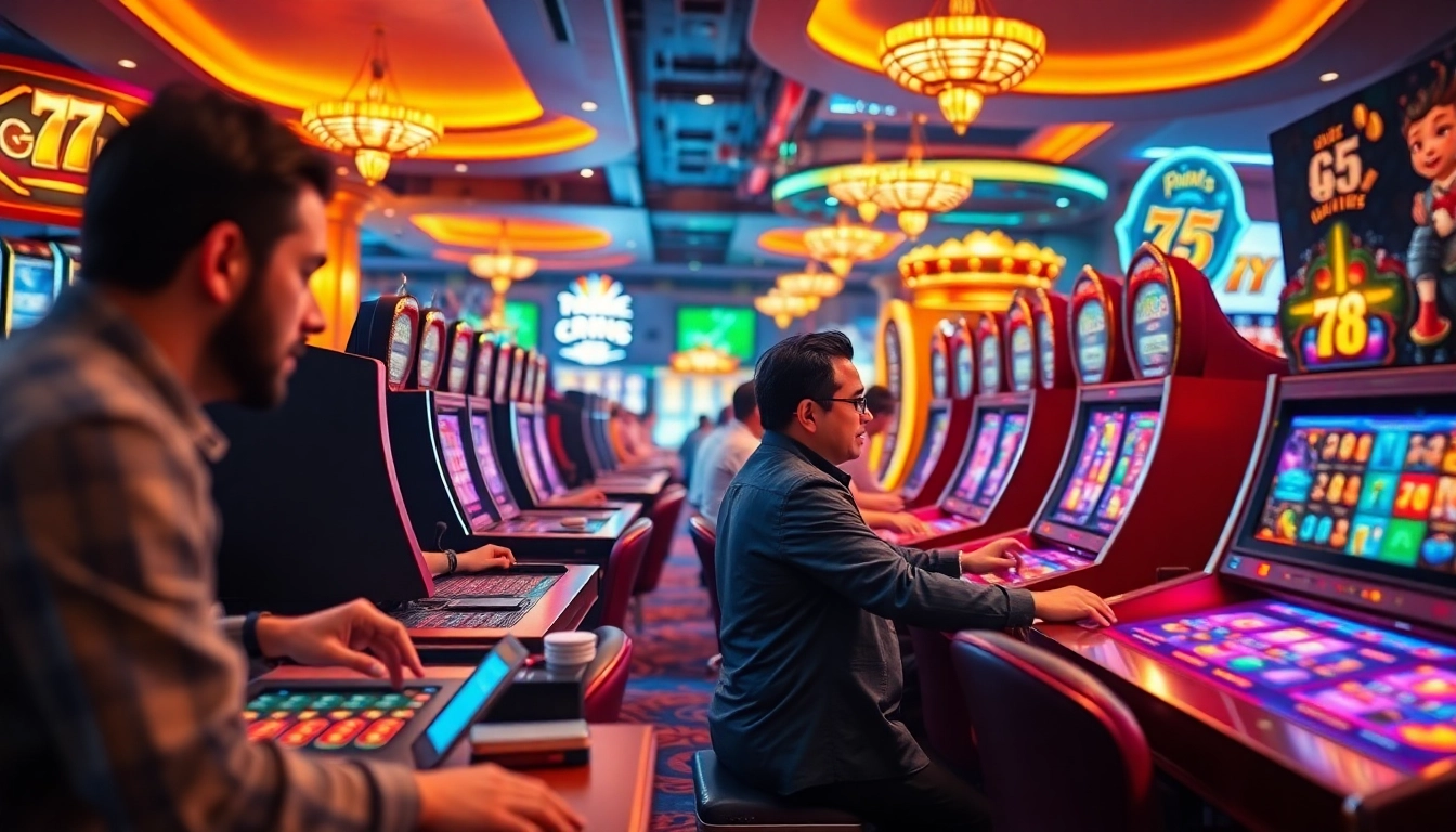 Experience the thrill of online gambling at 79King featuring vibrant casino games