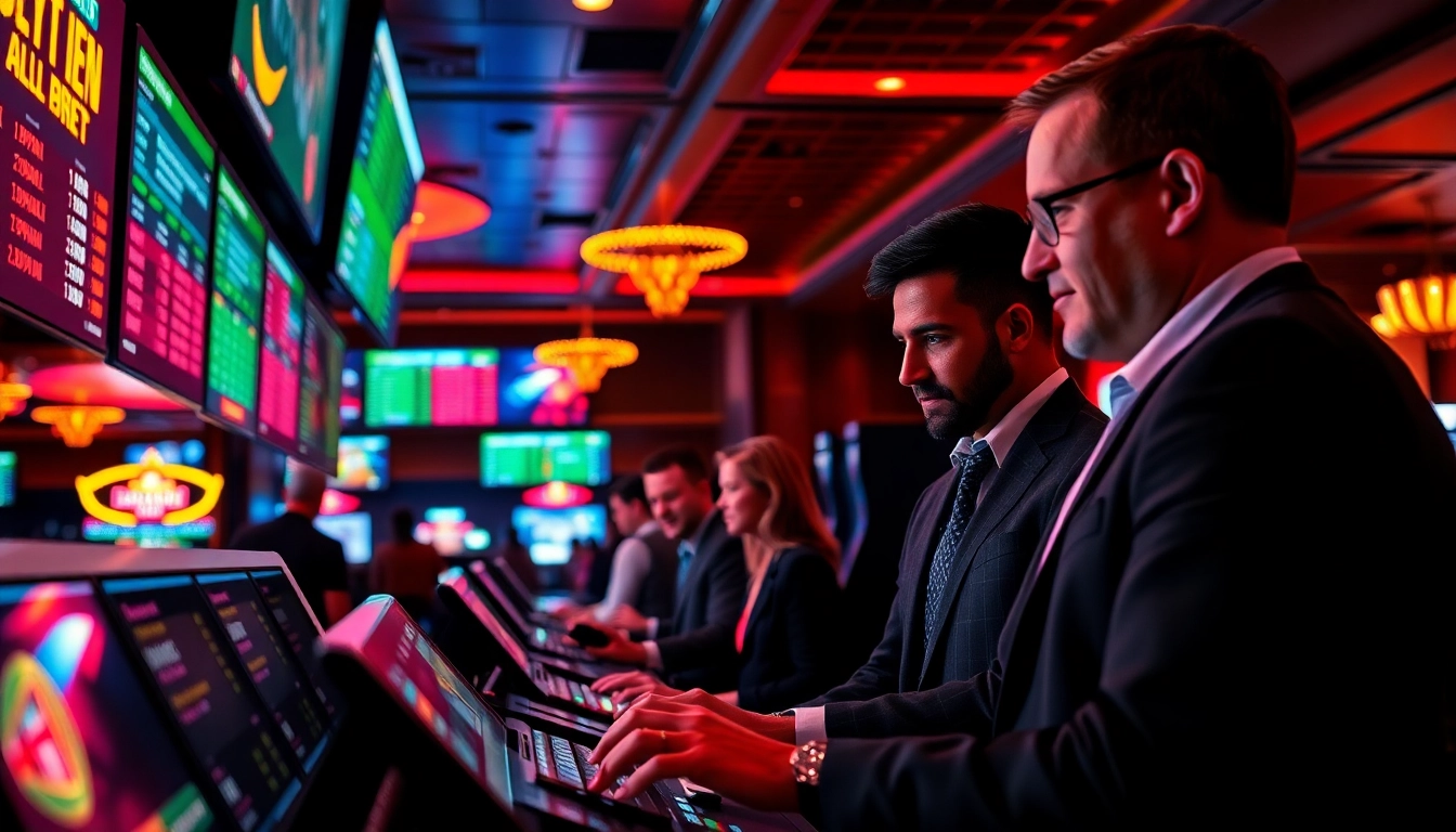 Engage with the excitement of online Betting at a vibrant digital casino.