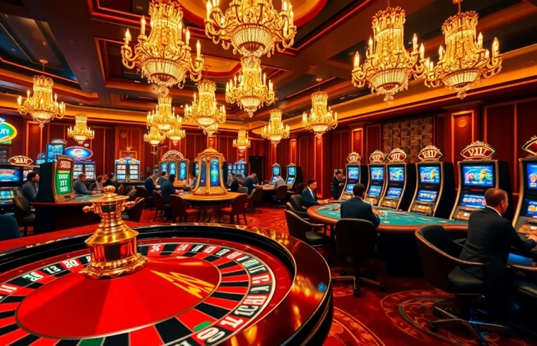 Experience luxury at 8kbest.net with thrilling poker and roulette gameplay in an elegant casino.