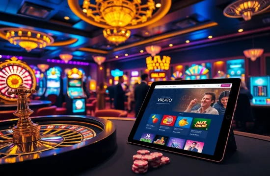 Engage in thrilling online gambling at https://vnloto.nl/ with luxury casino elements.