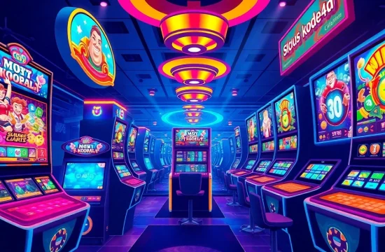 Situs kode4d captivating online gaming experience with interactive slot machines and vibrant interface