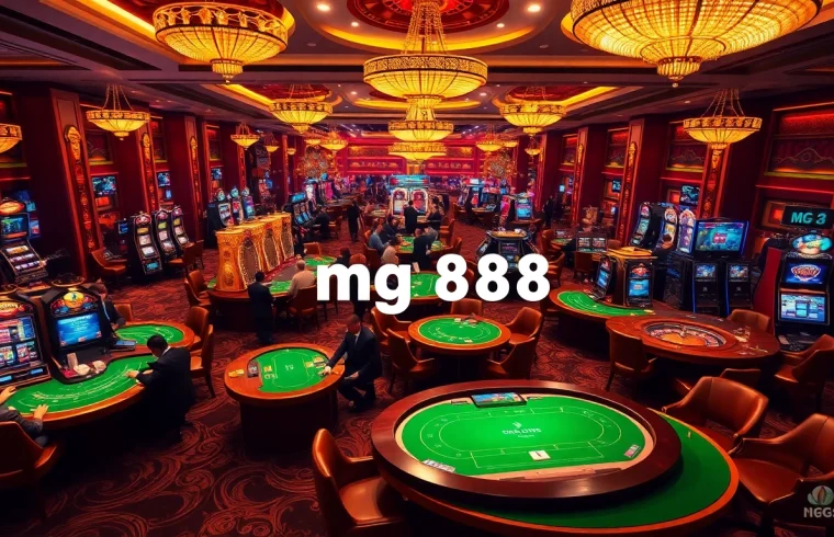 Experience the excitement of mg188 with vibrant casino games and luxury gaming tables.