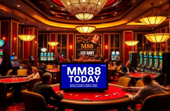Experience the excitement of MM88 TODAY with thrilling casino games and vibrant atmosphere.