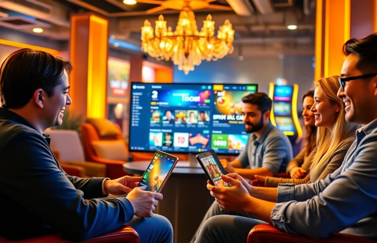 Exciting online gambling scene showcasing bolagacor's diverse games and user-friendly interface.