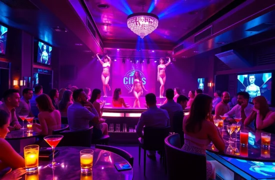 Energetic nightlife at Club Noir, the top-rated night club sxm, showcasing vibrant performances and luxury cocktails.