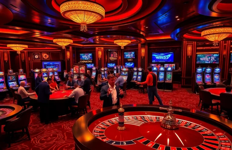 Experience the excitement at win55 casino with vibrant gameplay and luxury atmosphere.