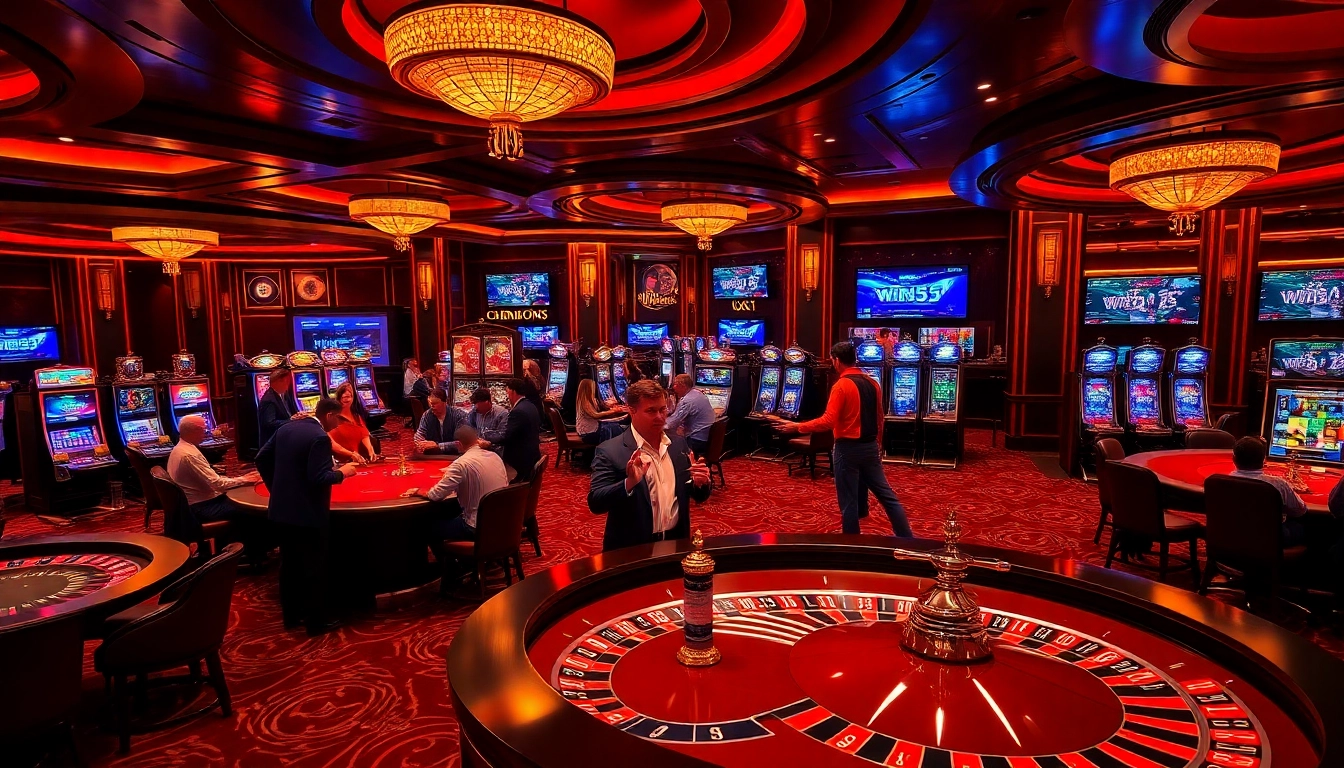 Experience the excitement at win55 casino with vibrant gameplay and luxury atmosphere.