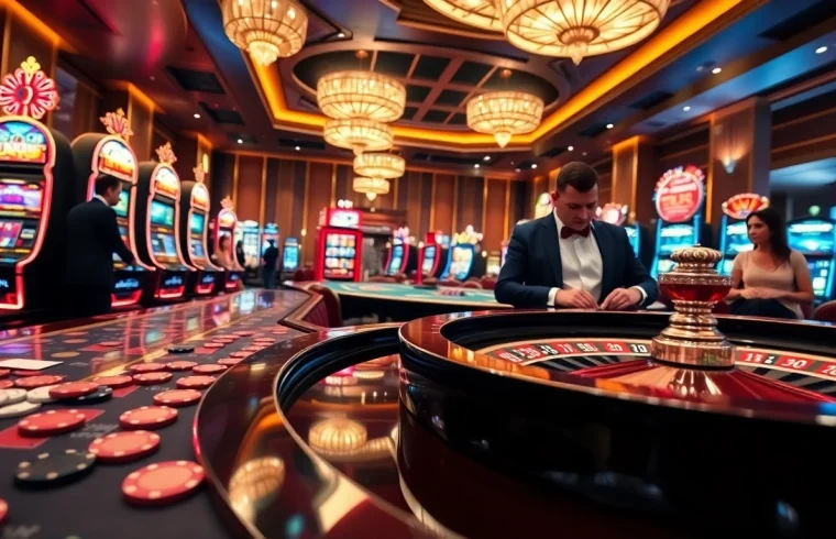 Experience the excitement at MM88 with vibrant slot machines and professional gambling tables.