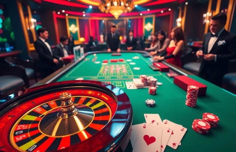 Experience thrilling online gambling at bem88 with colorful casino elements and vibrant games.