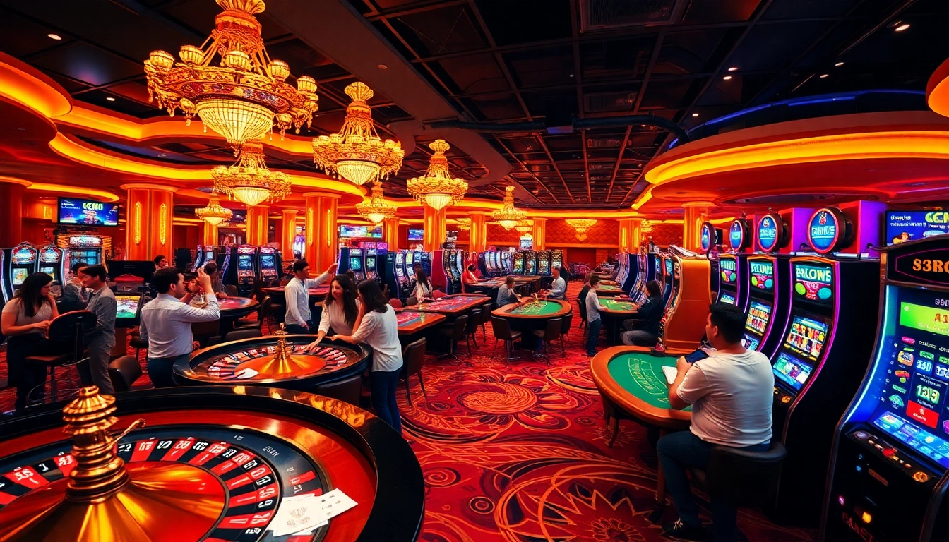 Experience the thrill of online gambling spaces with 8xbetcom.tv's vibrant casino atmosphere.