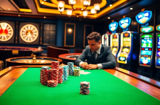 Experience thrilling gameplay at https://nk88net.com/ with vibrant casino tables and exciting roulette action.