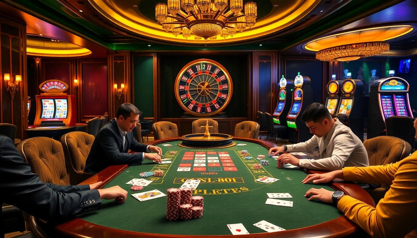 Experience the thrill of gambling at the dn88 poker table with vibrant chips and cards.