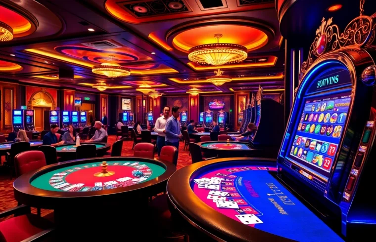 Engage in high-stakes action at https://rr88co.net/ casino tables showcasing vibrant games and winning moments.