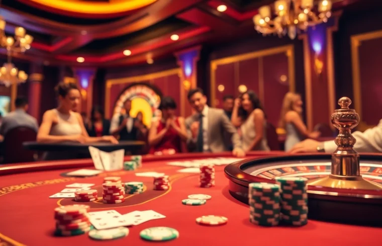 Experience the thrill of playing on rikvip with vibrant casino games and exciting atmosphere.
