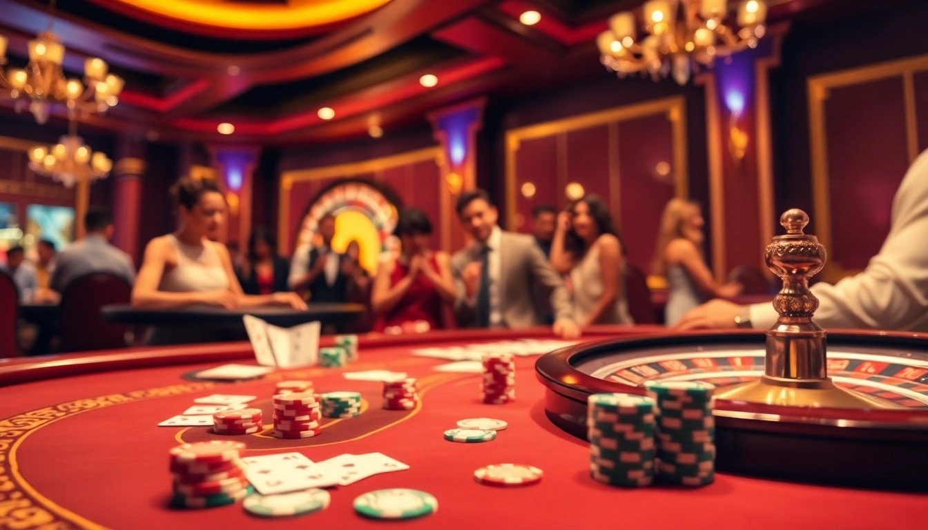 Experience the thrill of playing on rikvip with vibrant casino games and exciting atmosphere.