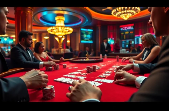 Experience high-stakes excitement at a baccarat table with link lc88 strategies.