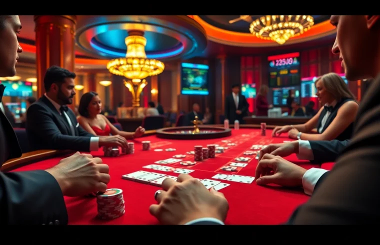 Experience high-stakes excitement at a baccarat table with link lc88 strategies.