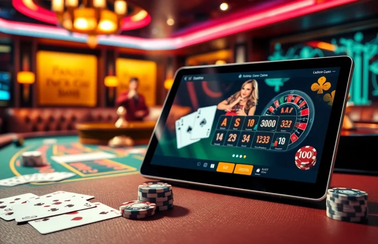 Register for 바이낸스 회원가입 at an exciting online casino setting.