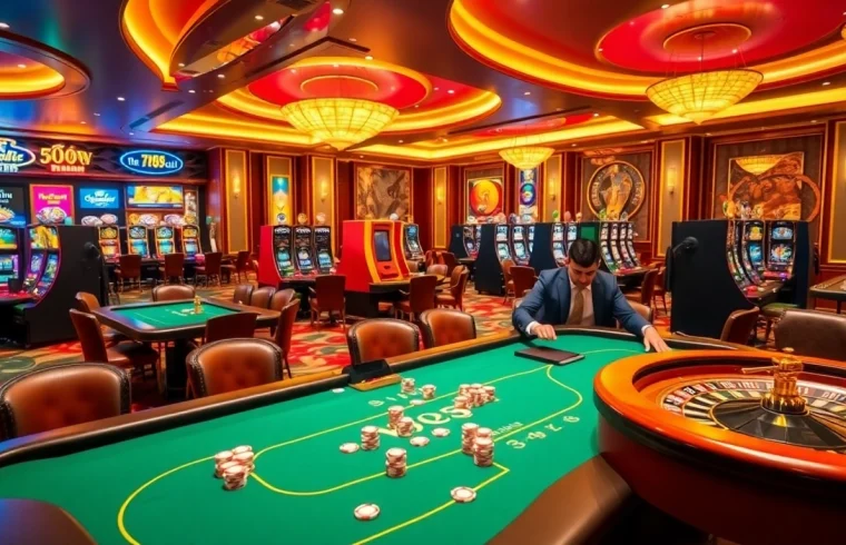 Experience the excitement of 789club with vibrant slot machines and high-stakes poker tables.